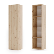  Tömör könyvespolc LONI 160x40 cm - szín Artisan tölgyfa bútor