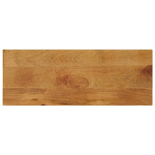  tömör mangófa téglalap alakú asztallap 80x20x3,8 cm bútor
