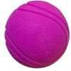  Tömör TPR gumilabda kutyáknak 7 cm, lila