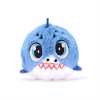 Tomson Toys Bouncibles pattogó plüss labda - Chompy, a kék cápa