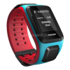 TomTom Runner 2 Cardio + Music okosóra, világoskék/piros, L (143-206mm) méret (szíjcserés!) (1RFM.001.00)