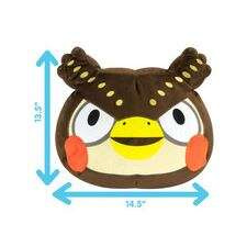 Tomy Nintendo TOMY plush Mega Animal Crossing Blathers /Merch plüssfigura