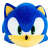 Tomy Sonic The Hedgehog Mocchi-Mocchi plüssfigura Sonic 38 cm