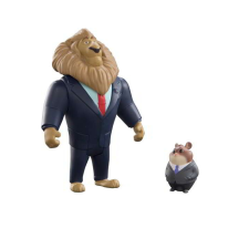 Tomy Zootropolis: Mayor Lionheart és Lemming Businessman figurák játékfigura