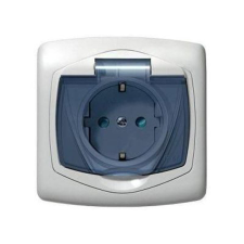  Ton IP44 Dugalj gyermekvédelmis fehér villanyszerelés