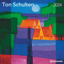 Ton Schulten 2024 - Wand-Kalender - Broschüren-Kalender - 30x30 - 30x60 geöffnet - Kunst-Kalender naptár, kalendárium