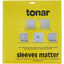  TONAR NOSTATIC SLEEVES 12 INCH 50 pcs lemezjátszó tartozék