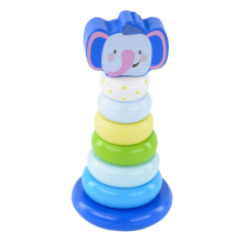 Tongcheng Állat mintás egyensúlyozó montessori torony készségfejlesztő