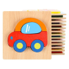 Tongcheng Magasított puzzle - autó