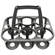 Tontarelli 6 palackos hordozófedél Cover Line grafit papírárú, csomagoló és tárolóeszköz