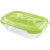 Tontarelli Nuvola Box, téglalap alakú, átlátszó/zöld, 1,15 l (8005989264773)