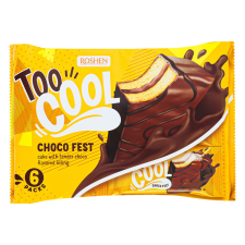  Too Cool Choco Fest csokoládé ízű krémmel töltött piskóta - 270 g csokoládé és édesség