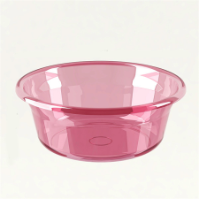  TOO KT-138-P rózsaszín kerek műanyag lavór 32x12cm party kellék