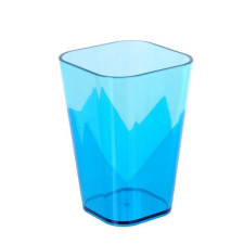 TOO KT-148-BL 600ml-es duplafalú, négyszögletes műanyag pohár konyhai eszköz