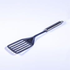 TOO KT-466 Fém konyhai spatula résekkel 33 cm - Fekete konyhai eszköz