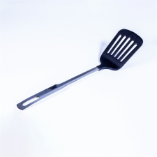 TOO KT-473 Fém / műanyag konyhai spatula 33 cm - Fekete (KT-473) tányér és evőeszköz