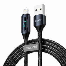 Toocki Charging Cable USB A-L, 1m, 12W (Black) kábel és adapter