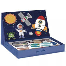 Tooky Toy : Mágneses puzzle dobozban - világűr kreatív és készségfejlesztő