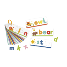 Tooky Toy Montessori ábécé puzzle állatokkal - 57 darabos puzzle, kirakós