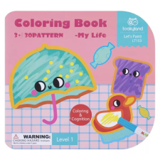Tooky Toy Színező könyv - Mindennapjaim kreatív és készségfejlesztő