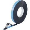 Toolcraft Kétoldalas ragasztószalag, piros/fekete, 30 m x 20 mm, akril, 1 tekercs, TOOLCRAFT 93038c186 (93038c186)