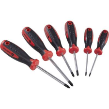 Toolcraft Műhely Kereszthornyú csavarhúzó PH/PZ 6 részes TOOLCRAFT (96029C1122) csavarhúzó