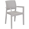Toomax Toomax Alba műanyag kerti szék - tópszínű/szürke