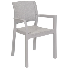 Toomax Toomax Alba műanyag kerti szék - tópszínű/szürke kerti bútor