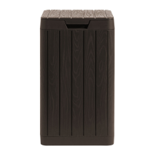 Toomax TOOMAX RIO GARDEN BROWN 80 LITERES MŰANYAG KÜLTÉRI SZEMETES - BARNA kerti tárolás