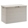  Toomax Woodys grey 160 literes műanyag kerti tárolódoboz - világosszürke