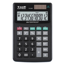 TOOR Számológép asztali TOOR TR-2296T 12 digit számológép