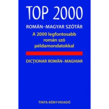 TOP 2000 román-magyar szótár nyelvkönyv, szótár