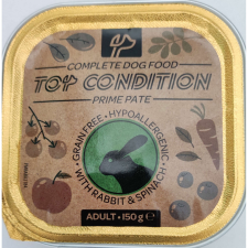 Top Condition alutálkás eledel kutyáknak 150 g nyúl spenóttal (407) kutyaeledel
