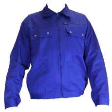 TOP Dzseki kevertszálas cipzáras TOP004, kék, 5XL