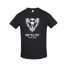 TOP ELITE RFL fényvisszaverős logózott kereknyakú póló, fekete, M munkaruha