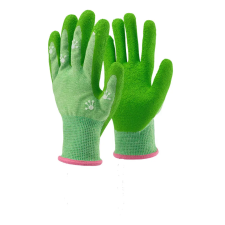 TOP Kesztyű gyerek TOP SMILEY latex mártás, gumírozott mandzsetta védőkesztyű