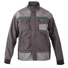 TOP Munkakabát téli (65%poliészter 35%pamut) TOP GREEN WINTER, szürke, 5XL munkaruha