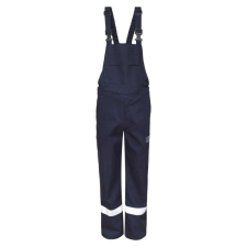 TOP Nadrág kantáros lángálló TOP PRO FLAME RF-BP navy, XL munkaruha
