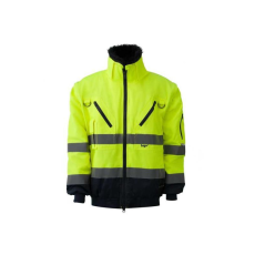TOP Pilóta Dzseki 4:1 (55%pamut) TOP FALCON FLUO, fluo sárga/sötétkék, 5XL