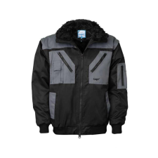 TOP Pilóta Dzseki 4:1 (60%pamut) TOP FALCON 2, fekete/szürke, 3XL munkaruha