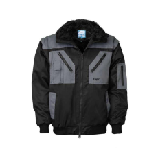 TOP Pilóta Dzseki 4:1 (60%pamut) TOP FALCON 2, fekete/szürke, 4XL