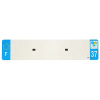 TOP PLAQ műanyag csík üres PVC rendszámtáblához (autó méret 520x110), Dept 37, Európa (darabra értendő) TOP PLAQ Vázak, idomok, kiegészítők Rendszámtábla tartók