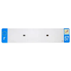 TOP PLAQ Műanyag csík üres PVC rendszámtáblához (autó méret 520x110), DEPT 57, Európa (darabra) TOP PLAQ  Vázak, idomok, kiegészítők Rendszámtábla tartók