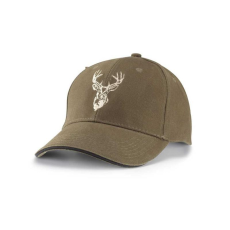 TOP Sapka (szarvas hímzéssel) khaki/fekete
