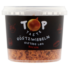 Top Taste ropogós sült hagymadarabok bacon ízesítéssel 100 g alapvető élelmiszer
