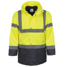 TOP Télikabát multifunkcionális (100%poliészter) TOP MULTI FLUO-Y, fluo sárga, L munkaruha