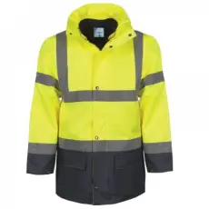 TOP Télikabát multifunkcionális (100%poliészter) TOP MULTI FLUO-Y, fluo sárga, XL