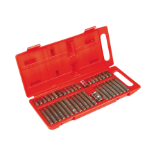Top Tools 39D377 Bitkészlet Spline, Torx, Hex Fejekkel, 40 Részes (BIT-40) szerszám kiegészítő