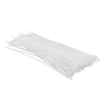 Top Tools KÁBELKÖTEGELŐ, gyorskötöző, 2,5mm x 200mm, fehér, 100db barkácsolás, csiszolás, rögzítés