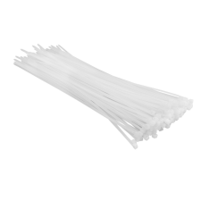 Top Tools KÁBELKÖTEGELŐ, gyorskötöző, 3,6mm x 300mm, fehér, 100db barkácsolás, csiszolás, rögzítés